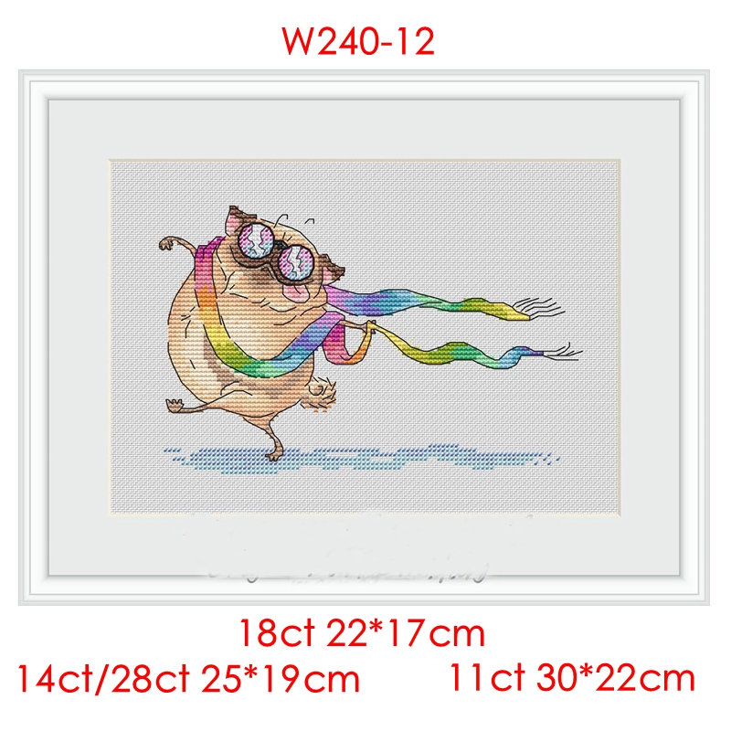 The cross-stitch kit for trail - Embroidery Running Stitch review and price