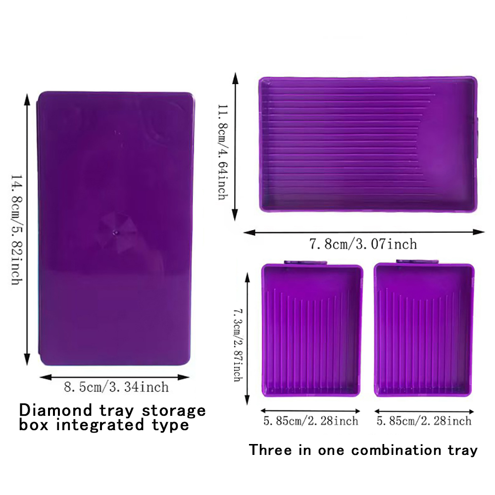 Diamond Painting Tray with Lid - Embroidery Uae review and price