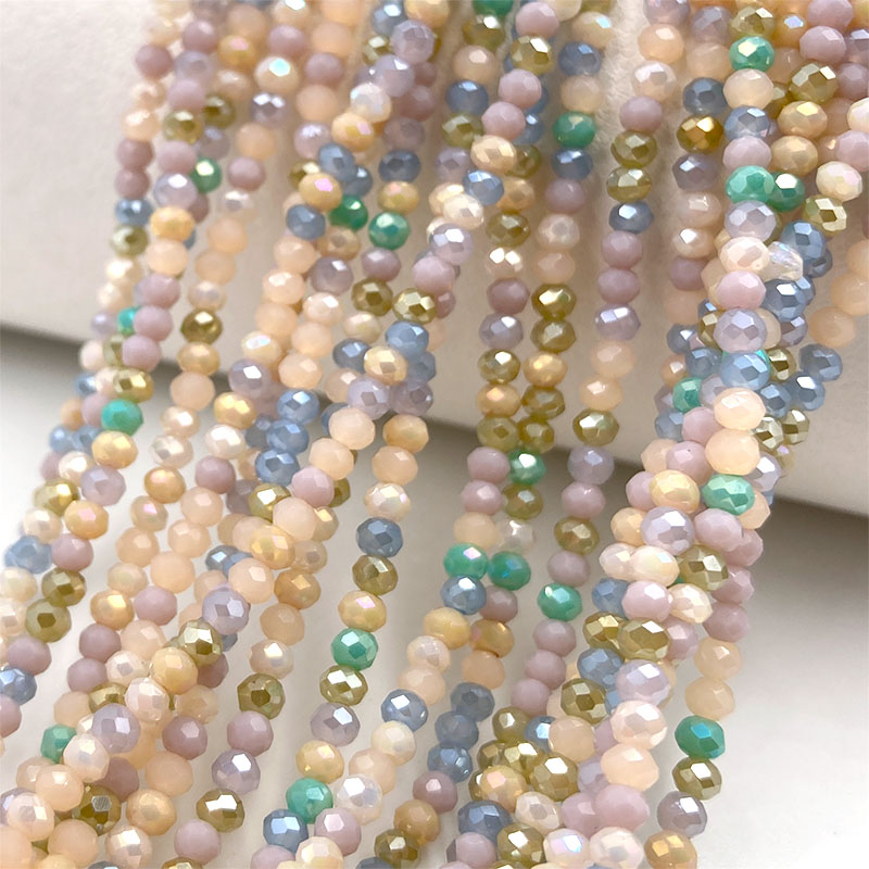 2mm Crystal Beads Mixed Color  - Embroidery Glass Beads review and price