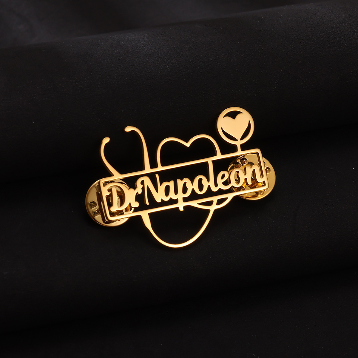 Custom Stethoscope Brooch Pers - Embroidery Names review and price