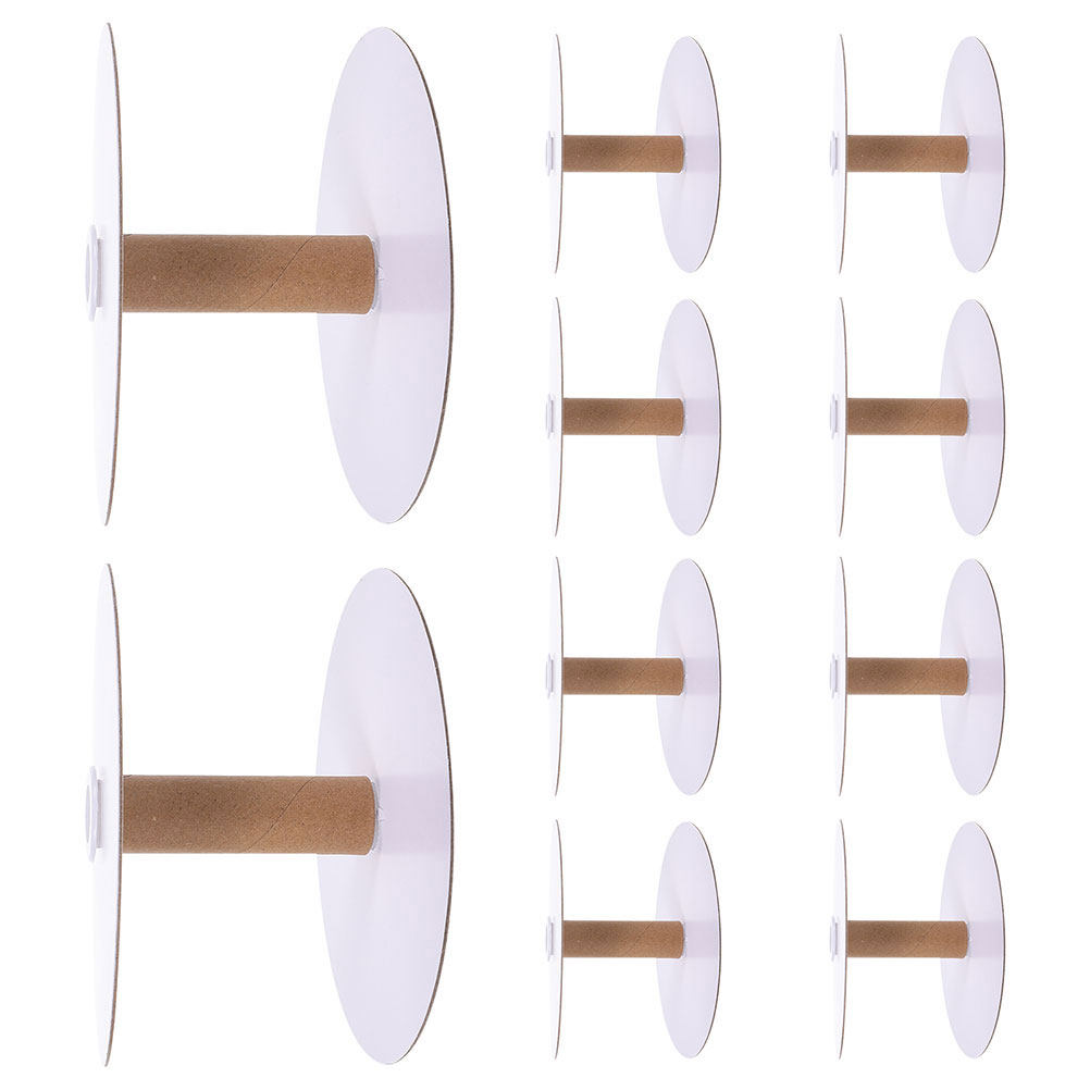 12Pcs Paper Spool Wire Storage - Embroidery Threads review and price
