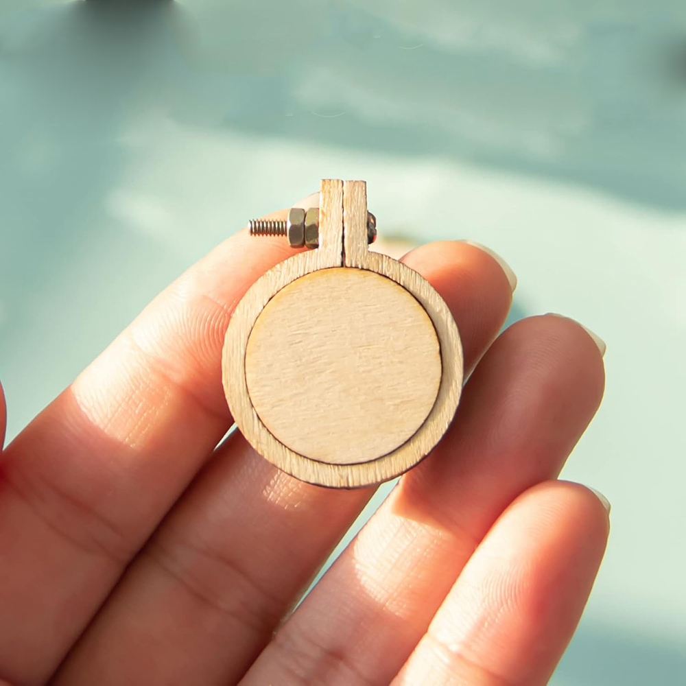 10Pcs/Set Wooden Mini Embroide - Embroidery Zone review and price