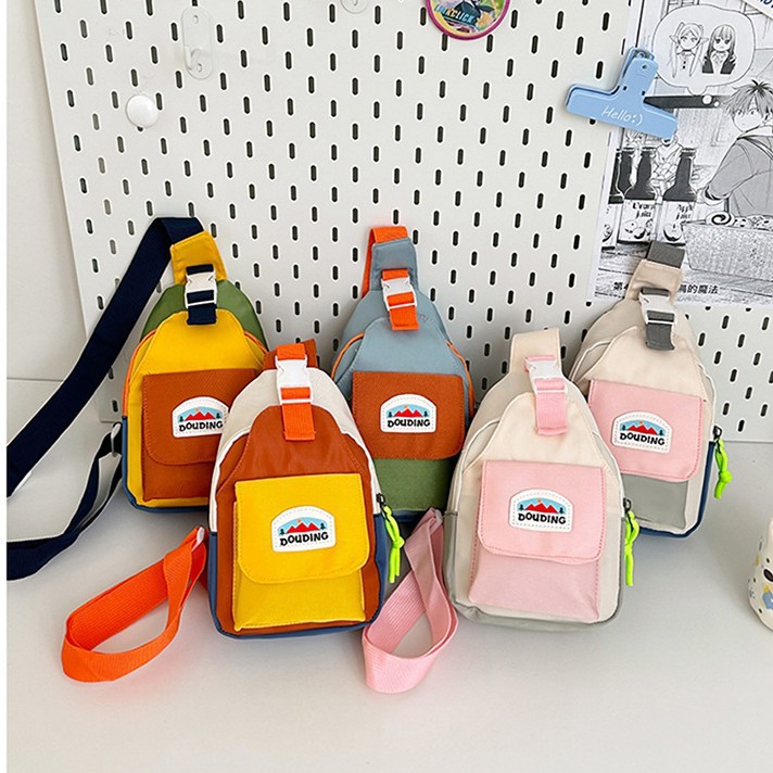 New Fashion Kids Chest Bag Uni - Embroidery Font review and price