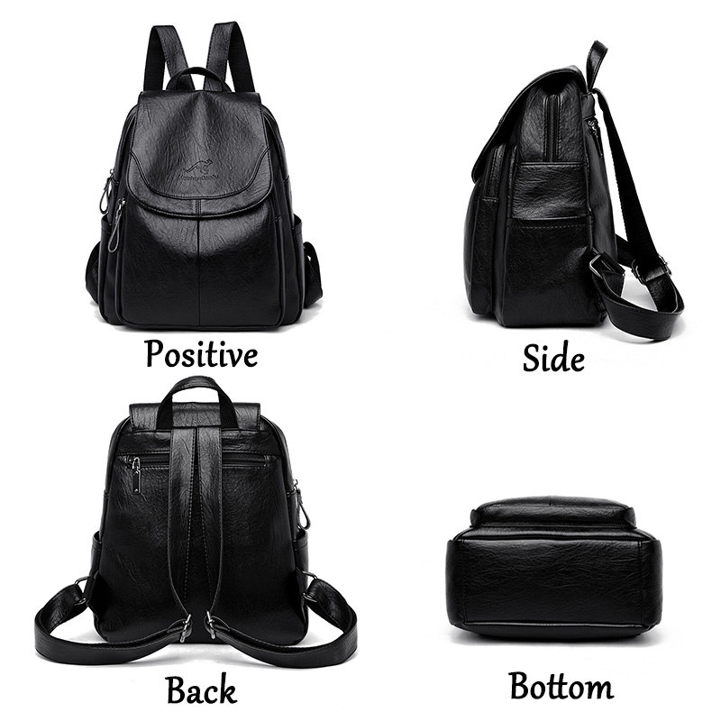 9 Color Women Soft Leather Bac - Embroidery Font review and price
