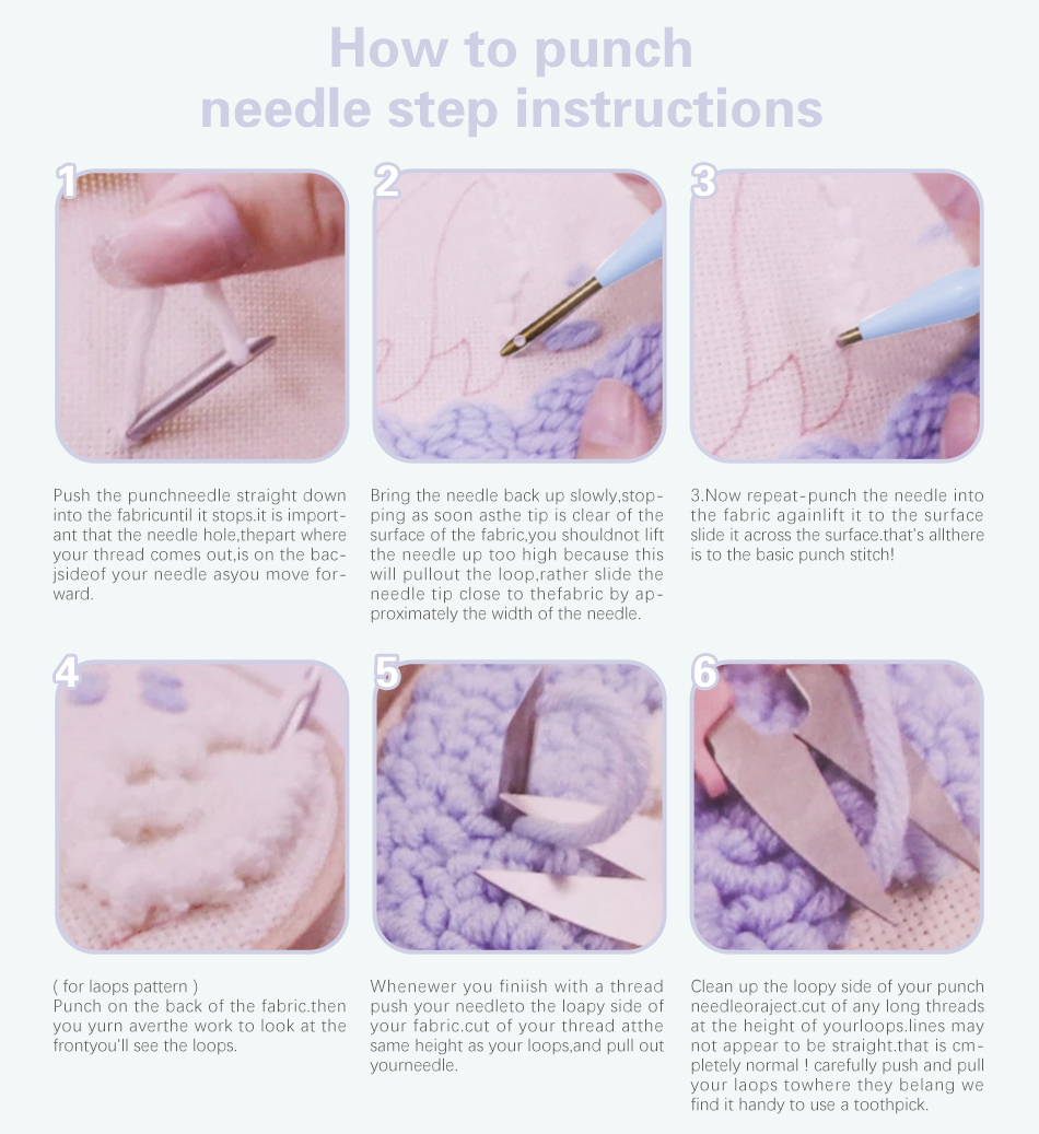 DIY Punch Needle Embroidery Ki - Embroidery Daisy Flower review and price