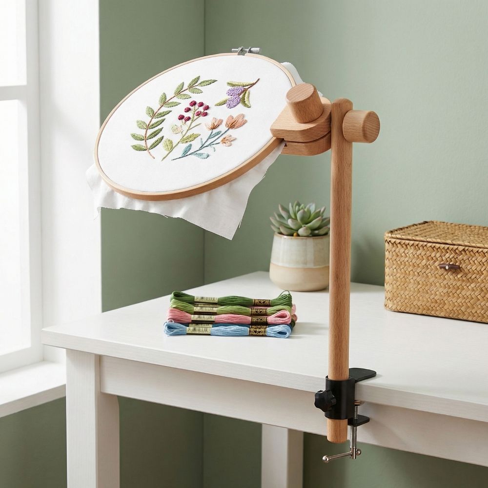 Beech Wood Embroidery Frame La - Embroidery Zone review and price