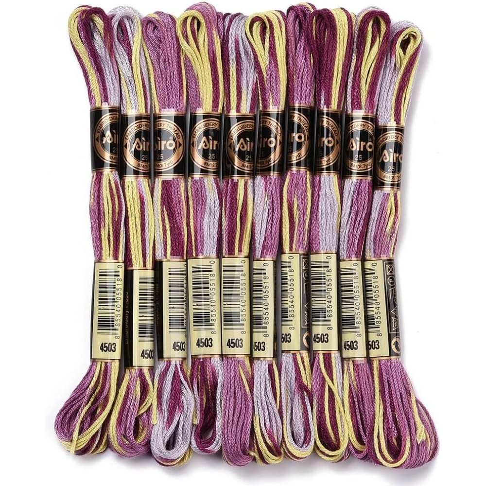 6 Strands Purple Variegated Em - Embroidery Threads review and price