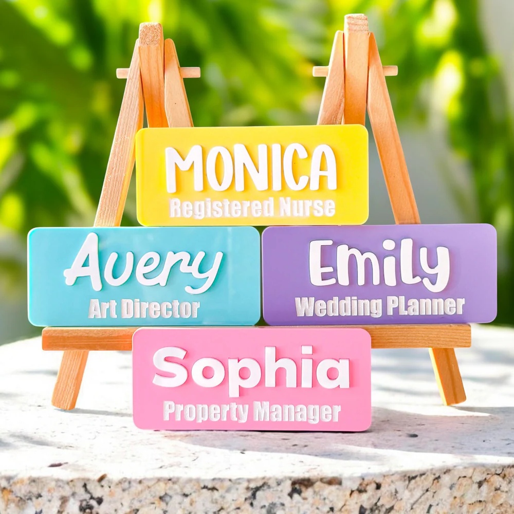 Custom Name Brooch Personalize - Embroidery Names review and price