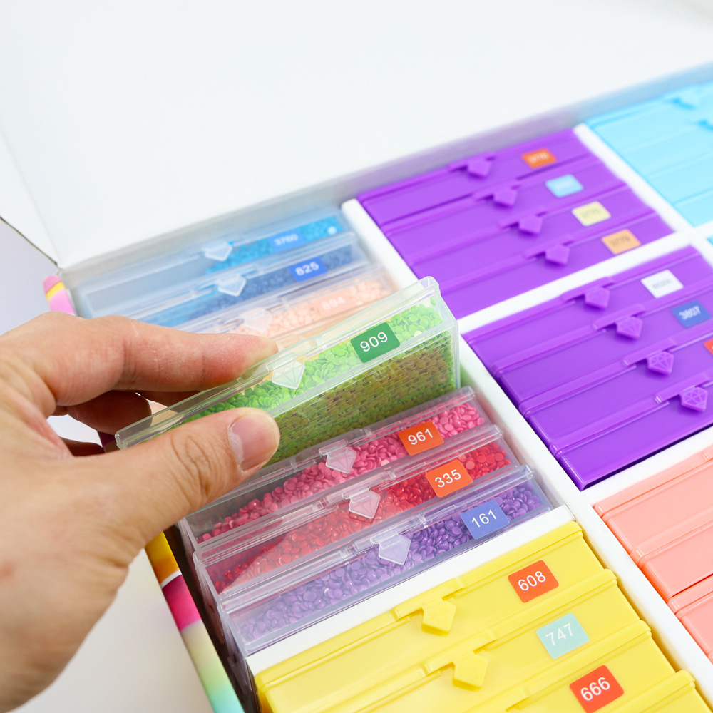 1 Set Random Color Diamond Pai - Embroidery Kit Set review and price