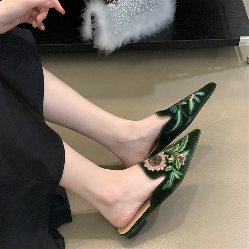 2026 New Women's Shoes Embroid - Embroidery Flower review and price