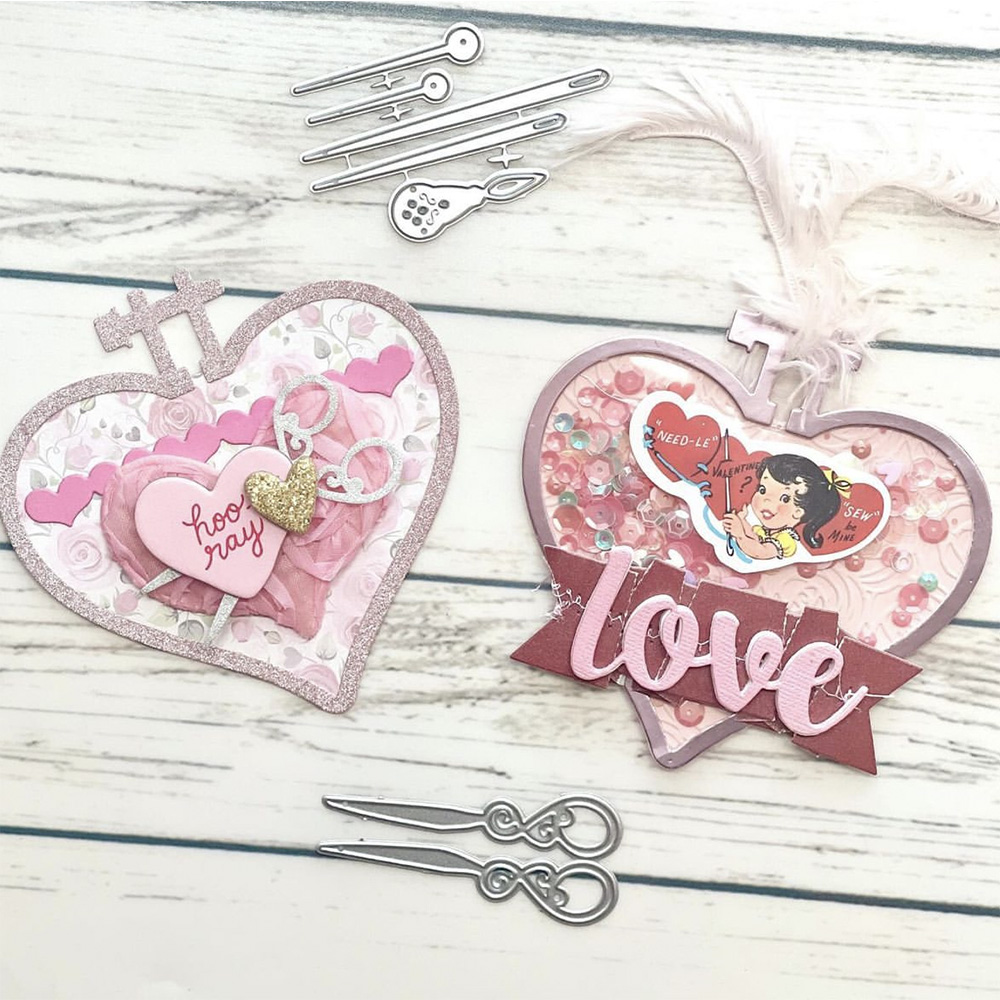 KSCRAFT Heart Embroidery Hoop  - Embroidery Zone review and price