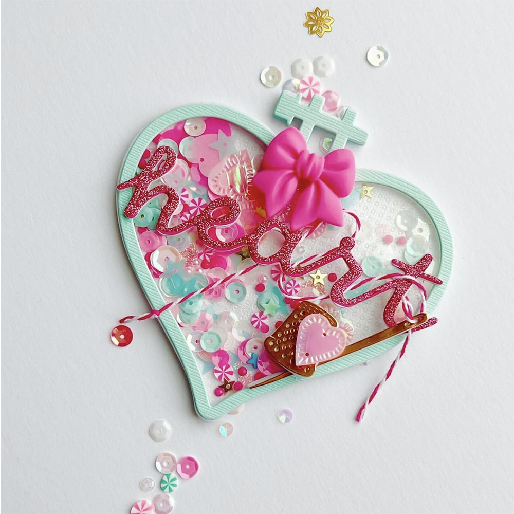 KSCRAFT Heart Embroidery Hoop  - Embroidery Zone review and price