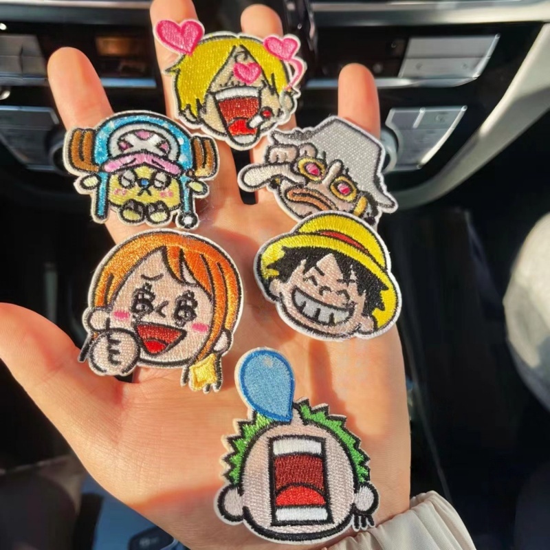 One Piece Straw Hat Crew Anime - Embroidery Patches review and price