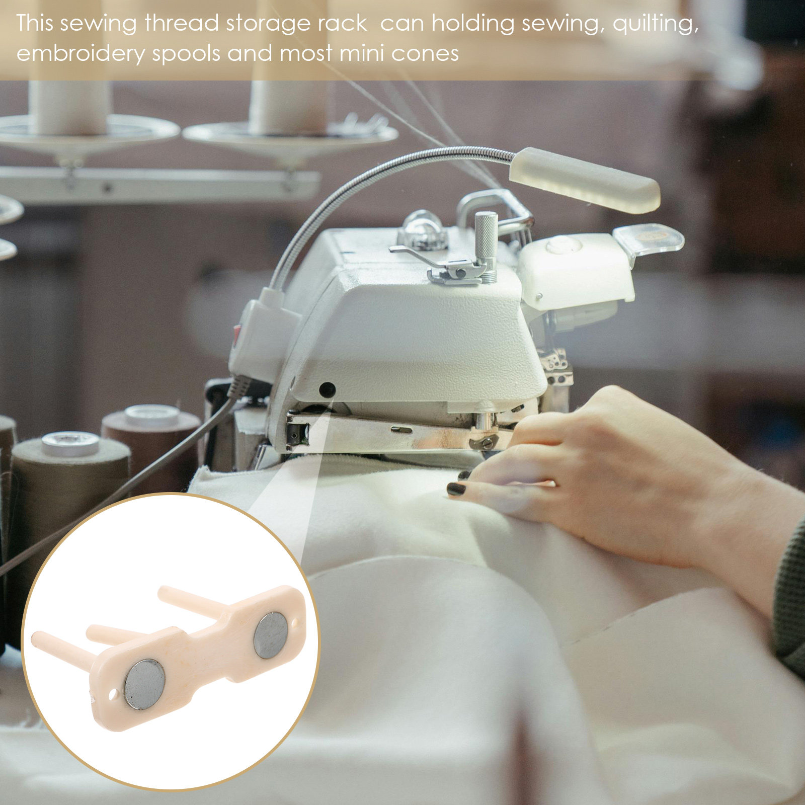 Plastic Thread Spool Holder St - Embroidery Threads review and price
