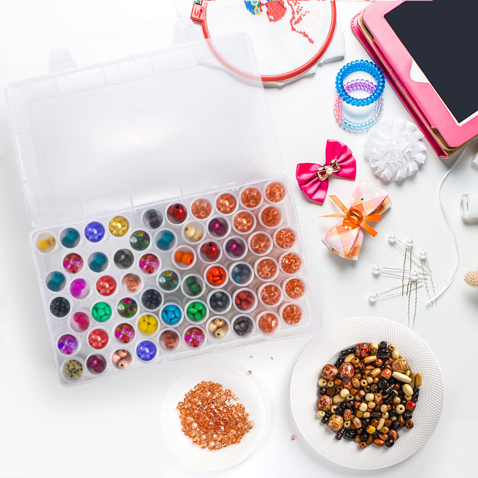1pc 24/30//38/60 Slots Plastic - Embroidery Uae review and price