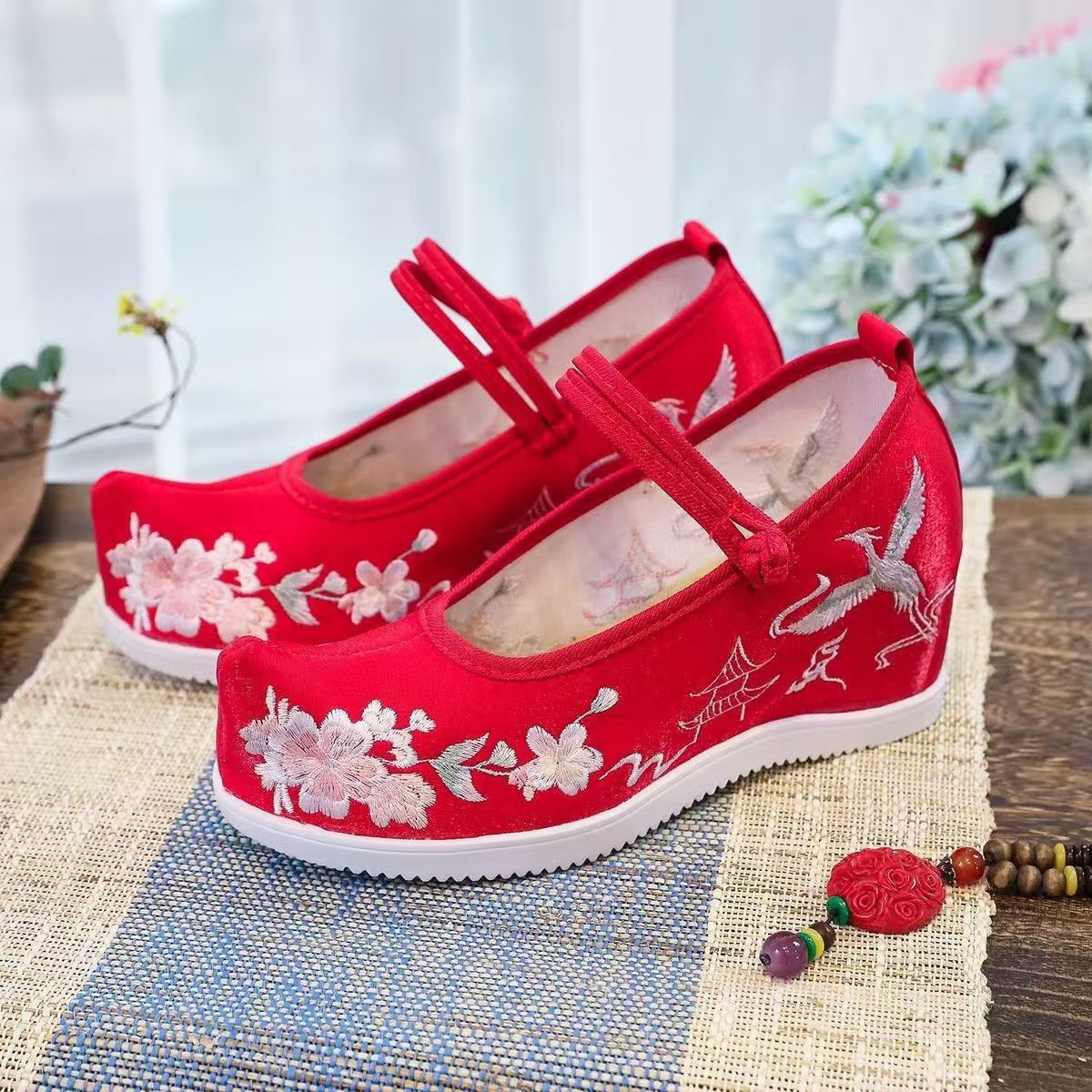 Women Increased Internal Embro - Embroidery Red review and price