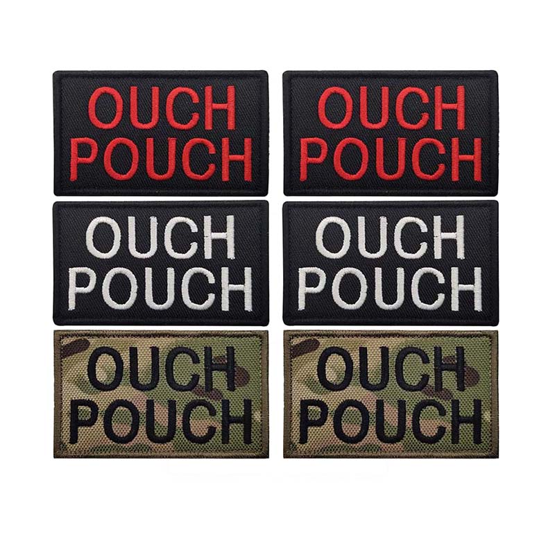 8*5CM OUCH POUCH / Letter Patc - Embroidery Backpack Kit review and price