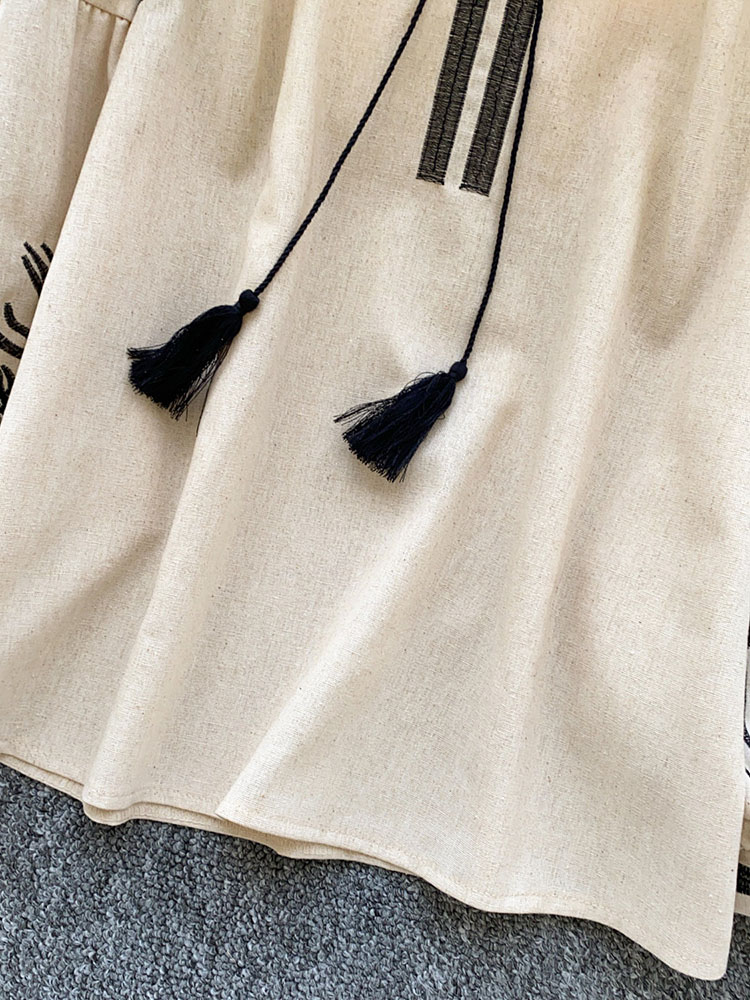 Women Bohemian-style Blouse Em - Embroidery Blouse review and price