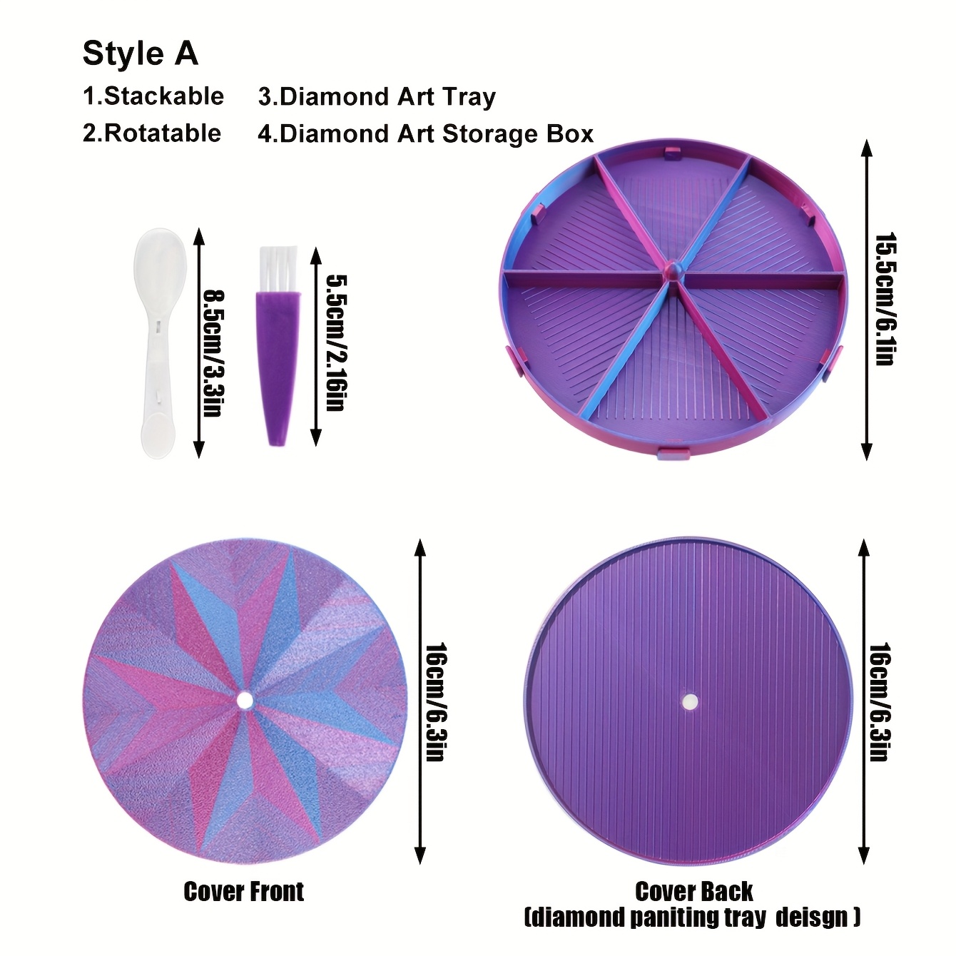 Diamond Painting Tray Storage  - Embroidery Uae review and price