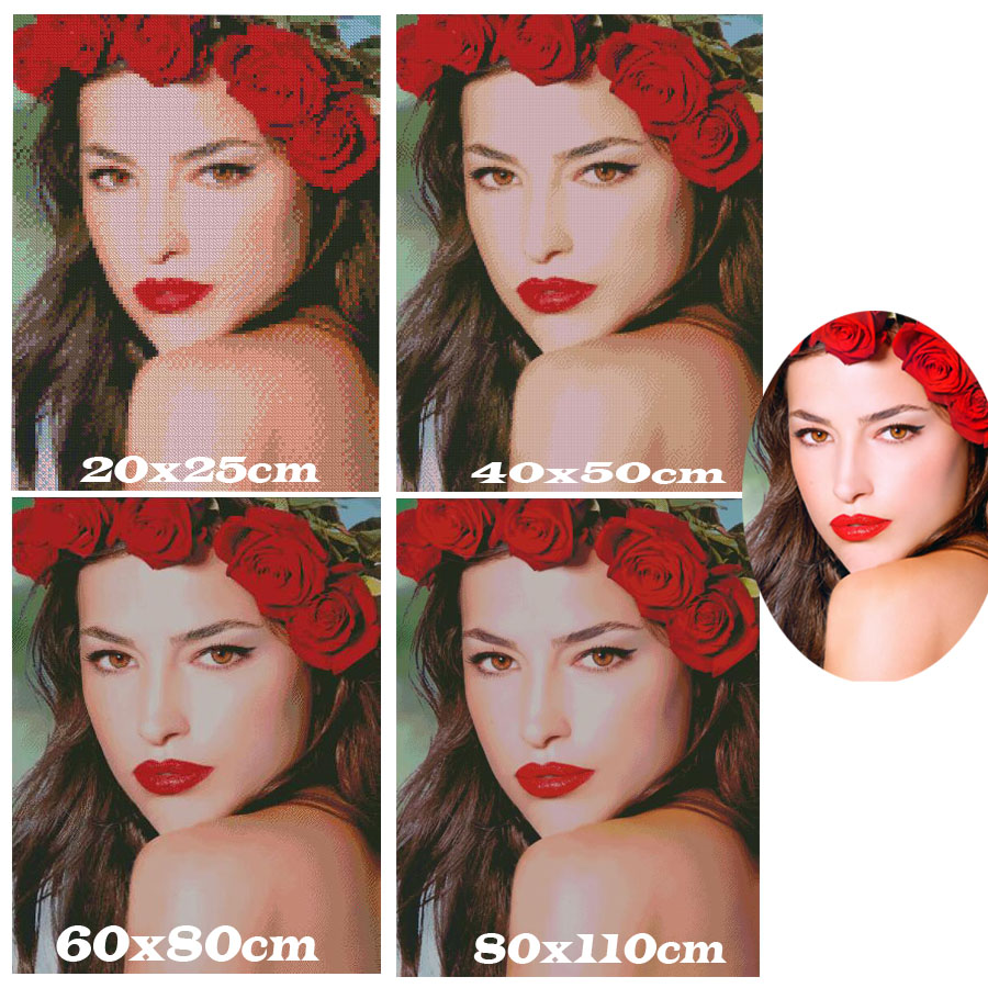 5D DIY Diamond Embroidery Mode - Embroidery Lips review and price