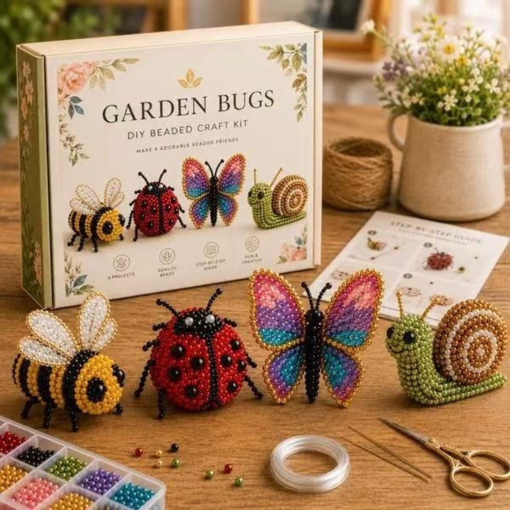 Handmade DIY Animal Bead Embro - Embroidery Kit Set review and price