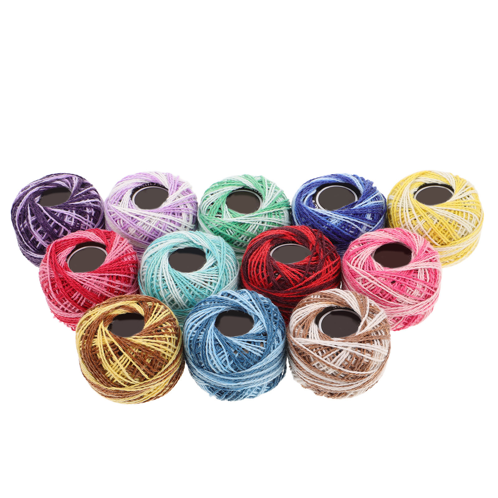 12Pcs Colorful Cotton Embroide - Embroidery Kit Set review and price