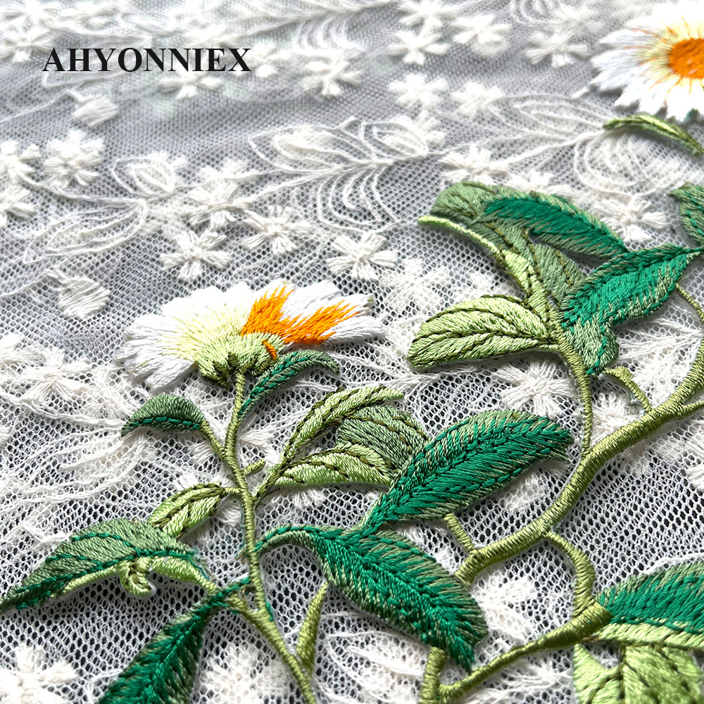 1 Piece Iron on Embroidery Pat - Embroidery Daisy Flower review and price