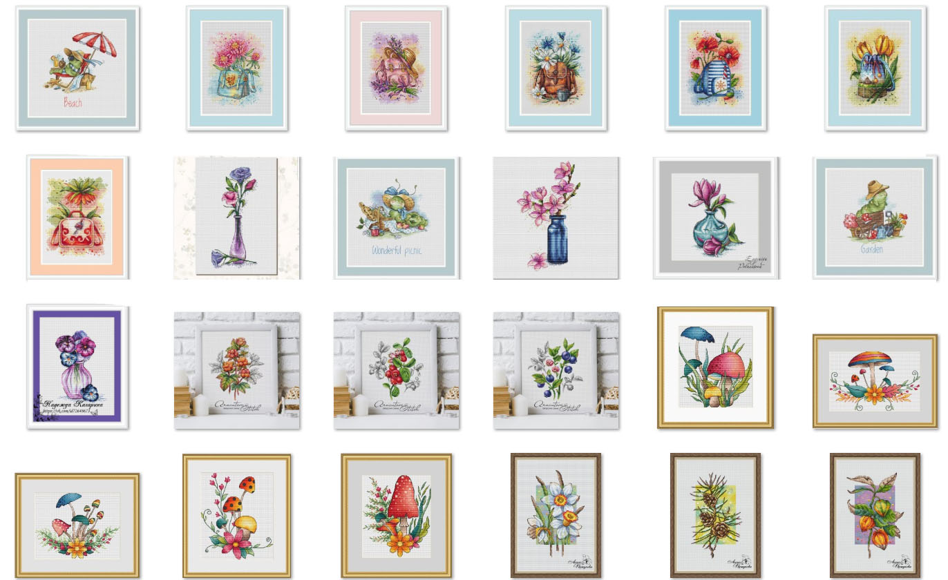 Cross Stitch Kit DIY Set  VE F - Embroidery Backpack Kit review and price
