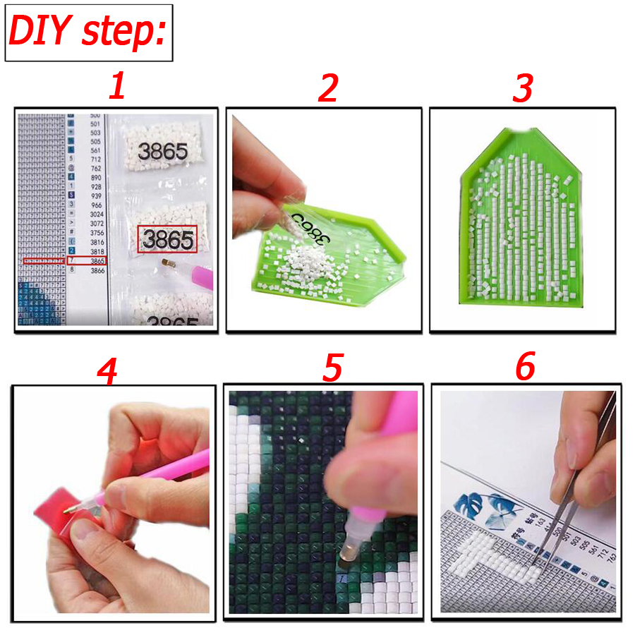 Large Wolf Run Full Round Dril - Embroidery Running Stitch review and price