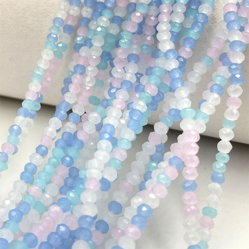 2mm Mixed Color Faceted Crysta - Embroidery Glass Beads review and price