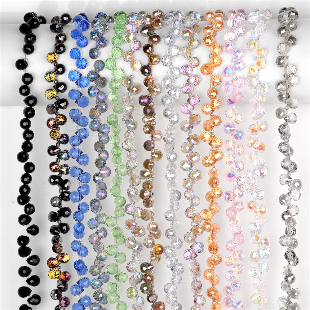 8x10mm Faceted Crystal Teardro - Embroidery Glass Beads review and price