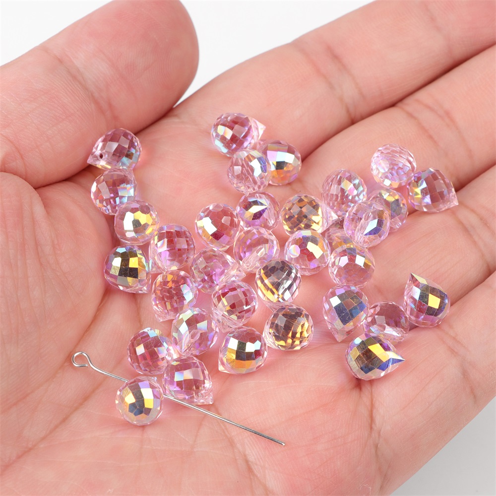 8x10mm Faceted Crystal Teardro - Embroidery Glass Beads review and price