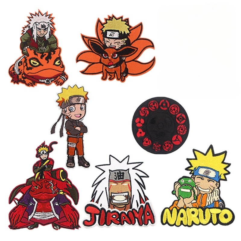 Naruto Japanese-style cartoon  - Embroidery Patches review and price